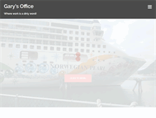Tablet Screenshot of garysoffice.com